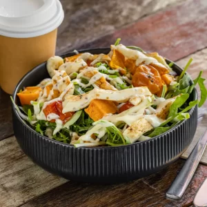 Rusty N Co Cafe_Grilled Pumpkin And Grilled Halloumi Salad